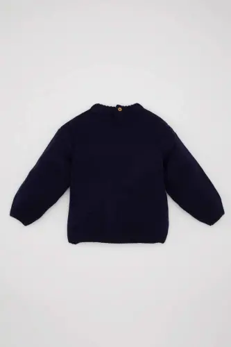 Baby Boy Printed Sweater C8867A524WN - 4