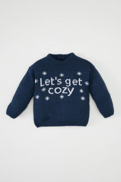 Baby Boy Printed Sweater C8871a5ın195mc - 7