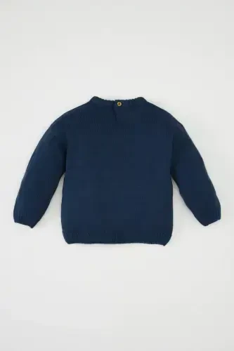 Baby Boy Printed Sweater C8871a5ın195mc - 5