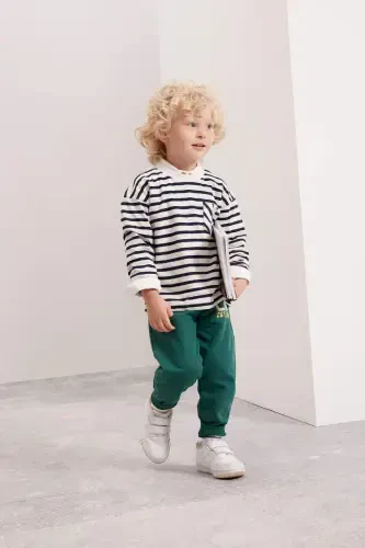 Baby Boy Printed Sweatpants D2597A524AU - 1