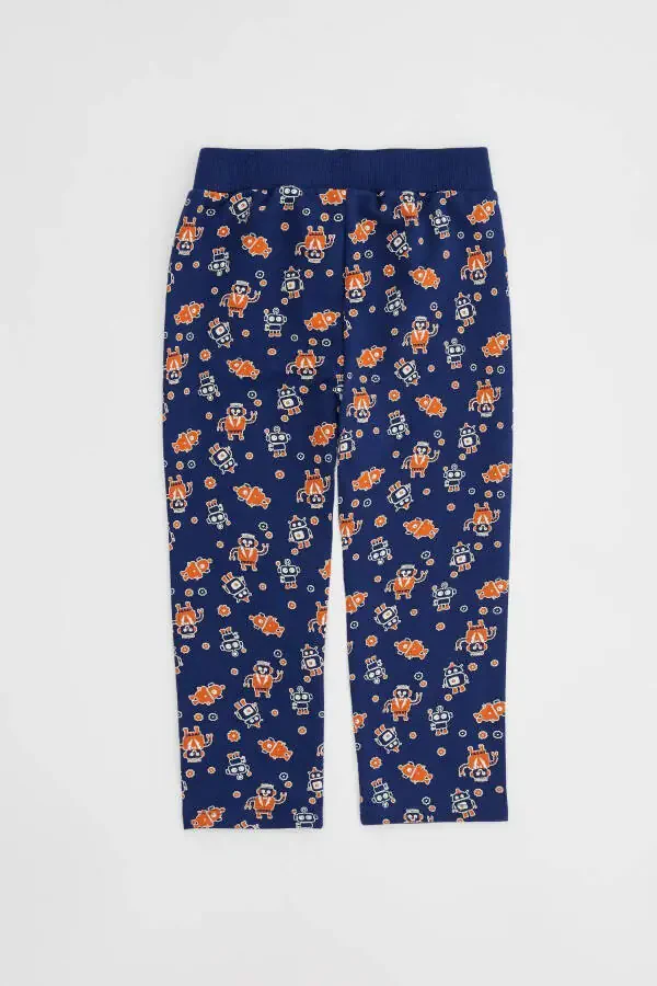 Baby Boy Robot Pattern Sweatpants - 3