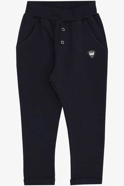 Baby Boy Snap Button Accessory, Armed Pocket, 9 Months - 3 Years, Navy Blue - BREEZE