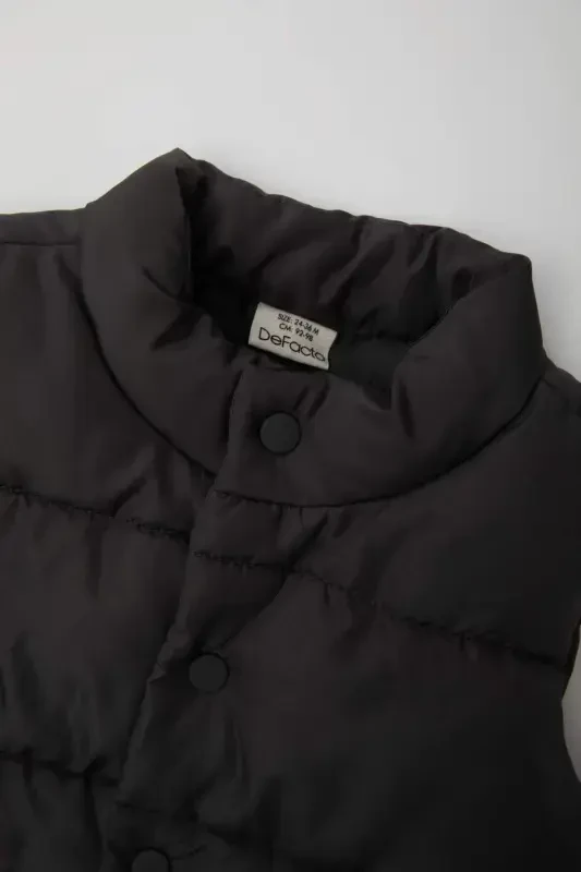 Baby Boy Stand Collar Puffy Vest A2813A524AU - 2