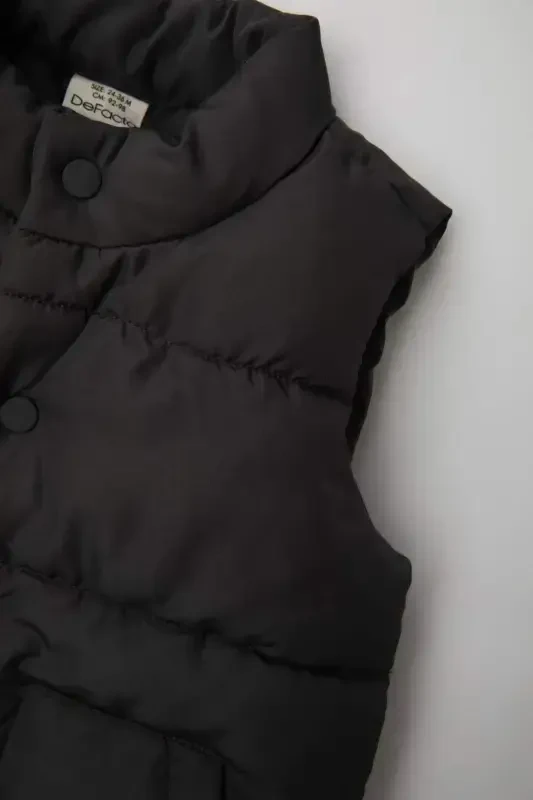 Baby Boy Stand Collar Puffy Vest A2813A524AU - 3