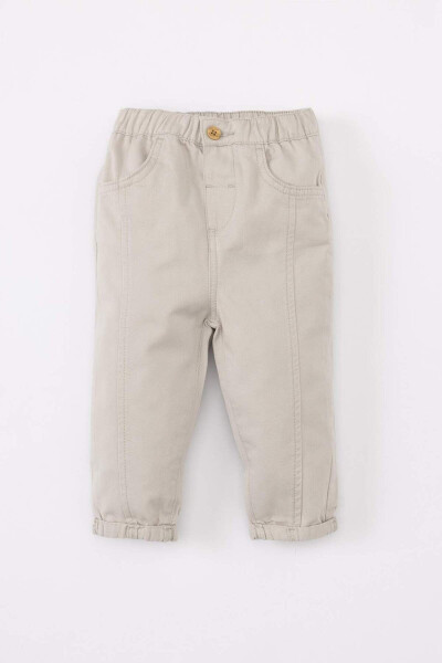 Baby Boy Straight Leg Gabardine Trousers A8429a523wn - 13