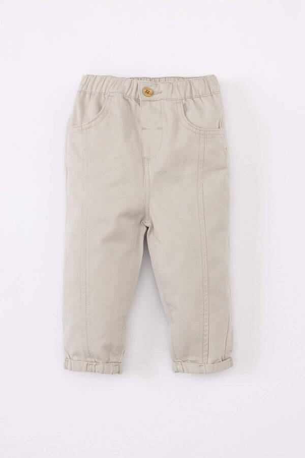 Baby Boy Straight Leg Gabardine Trousers A8429a523wn - 9