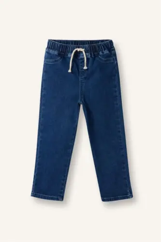 Baby Boy Straight Leg Jeans Mint Blue - 1