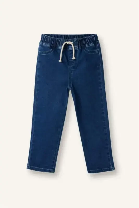 Baby Boy Straight Leg Jeans Mint Blue - 1
