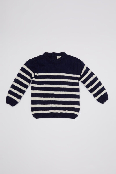 Baby Boy Striped Polo Sweater A388A524AU - 1