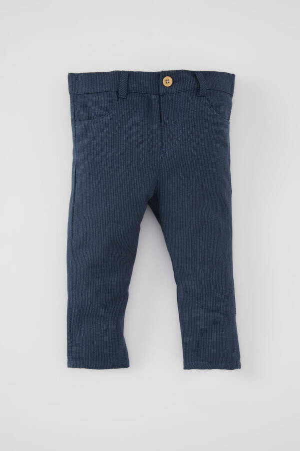 Baby Boy Striped Straight Leg Gabardine Trousers B9254a524sp - 13