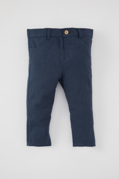 Baby Boy Striped Straight Leg Gabardine Trousers B9254a524sp - 9