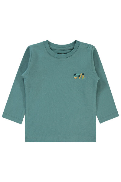 Baby Boy Sweatshirt (6-18 Months) Petrol - 3