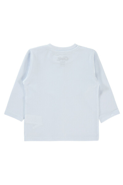 Baby Boy Sweatshirt (6-18 Months) White - 4