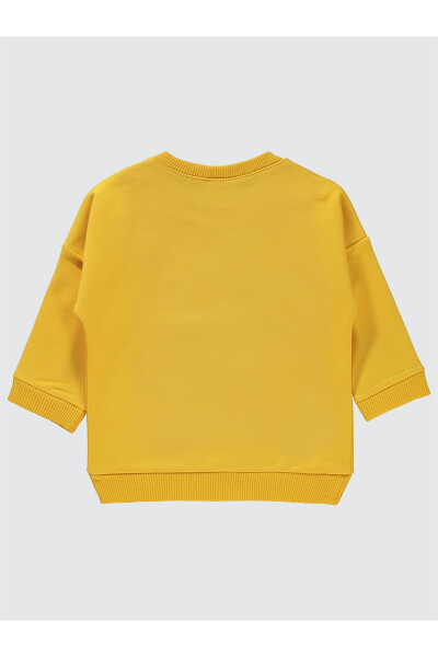 Baby Boy Sweatshirt (6-18 Months, Yellow) - 2