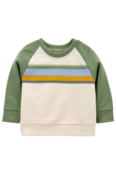 Baby Boy Sweatshirt Cream - 3