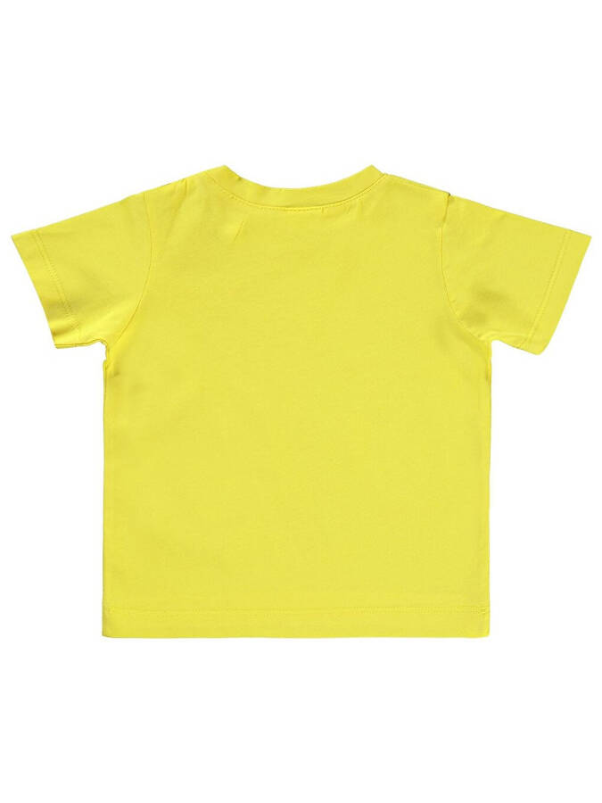 Baby Boy T-Shirt 6-18 Months Yellow - 4