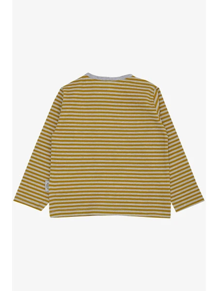 Baby Boy T-Shirt - Yellow - LC WAIKIKI (1)