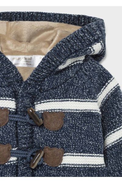 Baby Boy Warm Lined Knit Cardigan 2367 - 8