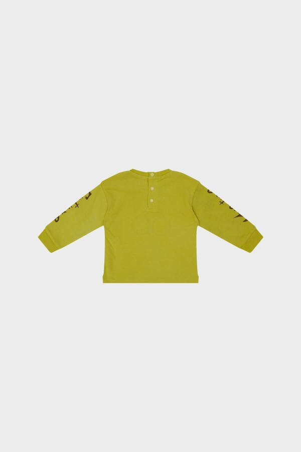 Baby Boy Yellow Sweatshirt - 2