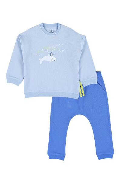 Baby Boys 2-Piece Set Blue - MINY CENTER (1)