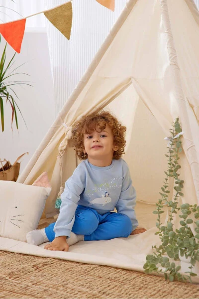 Baby Boys 2-Piece Set Blue - Modazone