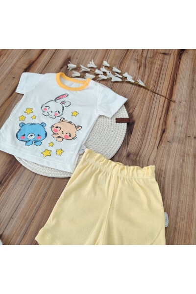 Baby Boys & Girls 2-Piece Short Sleeve Summer Printed Gift Set Top & Bottom 6-9-12-18 Months - 8