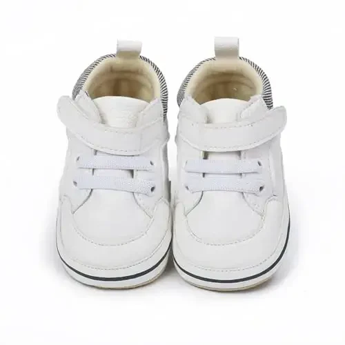 Baby Boys Girls Charmli charm PRE-Walking Keds Toodler Anti-Slip Kauchuk Charm Infant Light Vaznli Birinchi Step Poyafzallari - 3