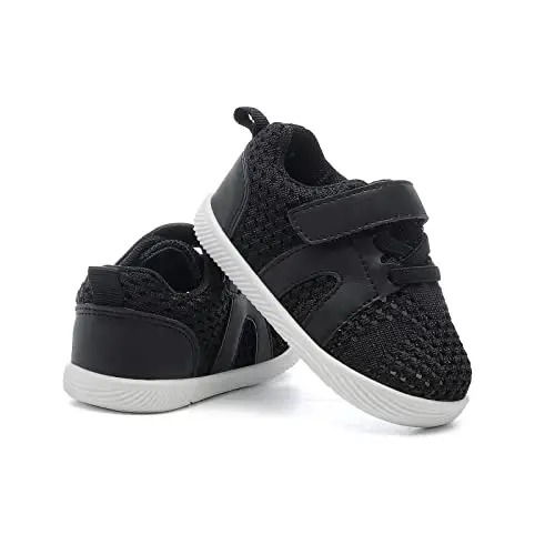 Baby Boys & Girls First Walking Shoes - Non-Slip, Breathable Infant Sneakers for 6-18 Months - 5