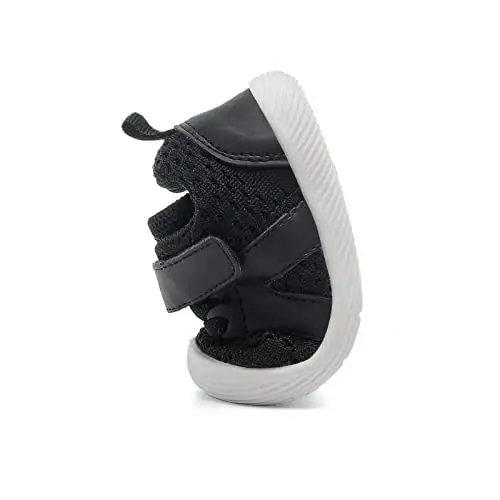 Baby Boys & Girls First Walking Shoes - Non-Slip, Breathable Infant Sneakers for 6-18 Months - 4