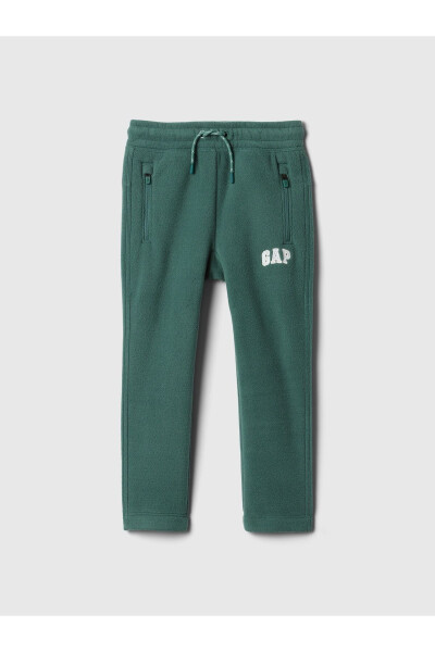 Baby Boys Green Gap Logo Fleece Jogger Pants - 13