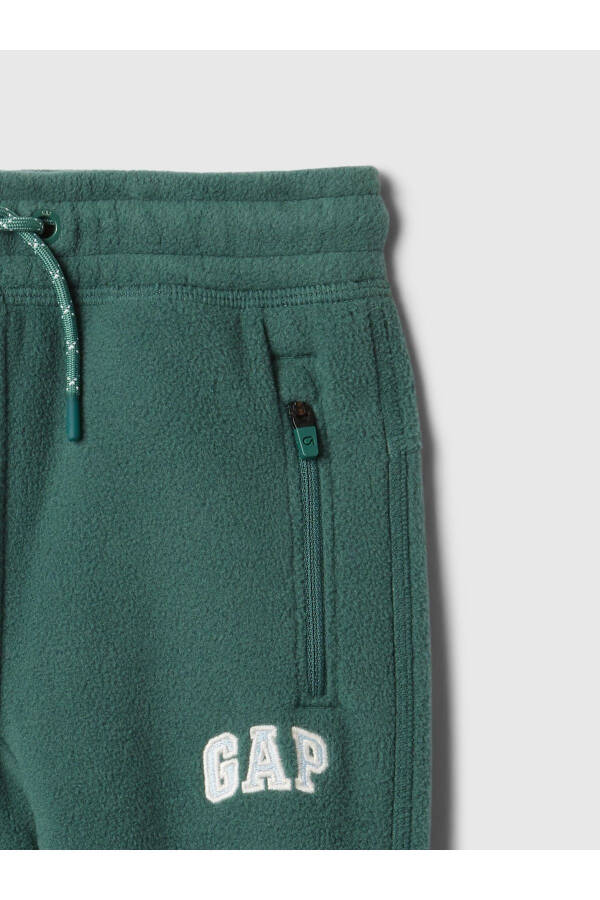 Baby Boys Green Gap Logo Fleece Jogger Pants - 14