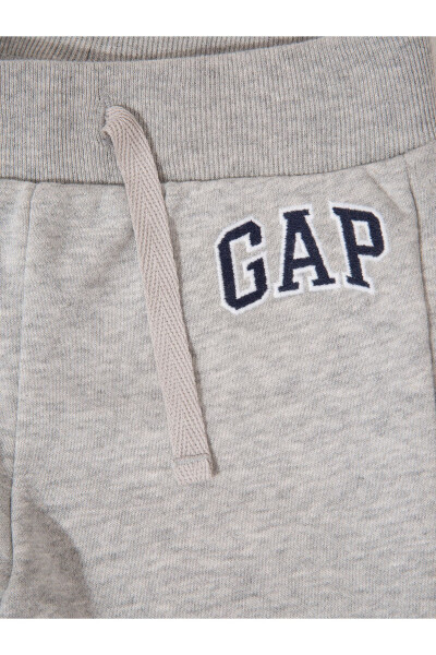 Baby Boys Grey Gap Logo Jogger Pants - 8