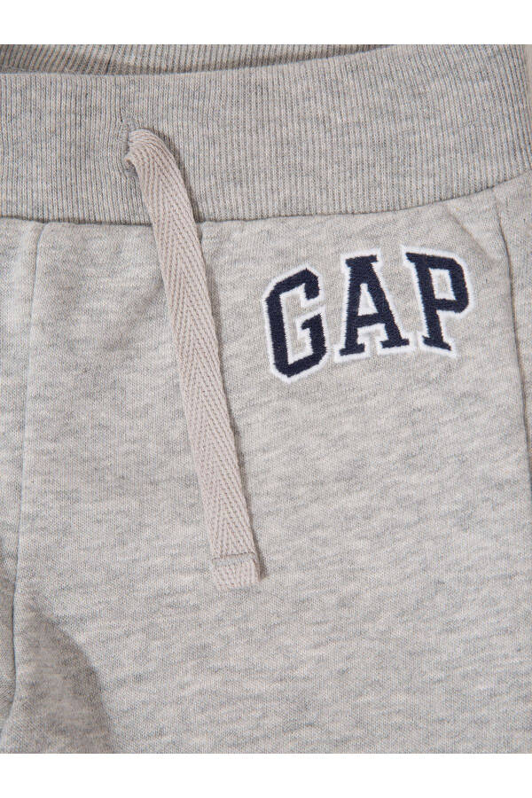 Baby Boys Grey Gap Logo Jogger Pants - 8