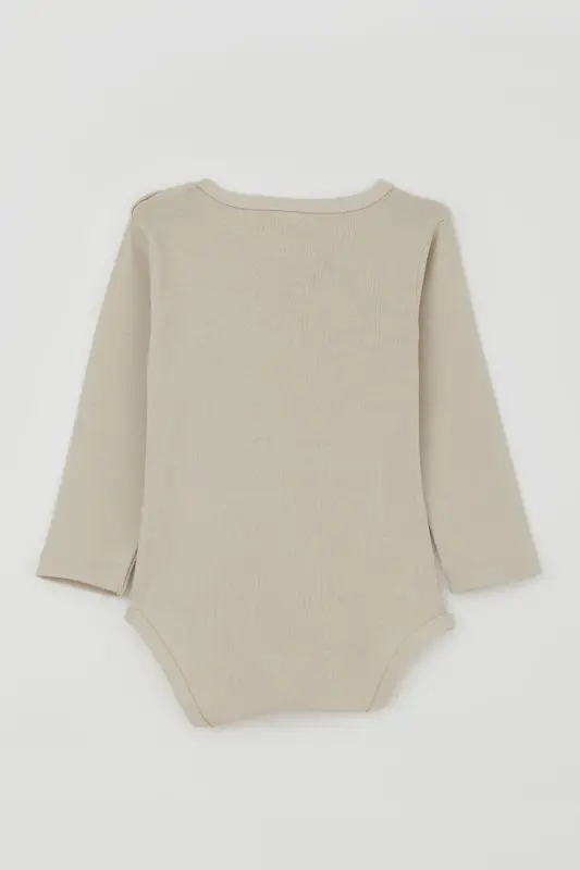 Baby Boys Snap Bodysuit Romper with Cat Print with Glasses 9 Months-3 Years, Stone-Stone - 2