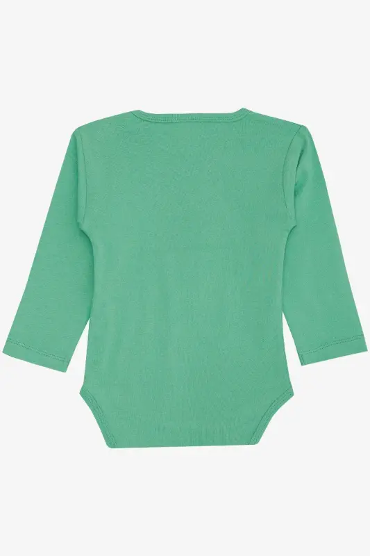 Baby Boys' Snap-Closure Bodysuit with Driver Crocodile Print, 9 Months-3 Years, Mint Green-Mint Green - BREEZE