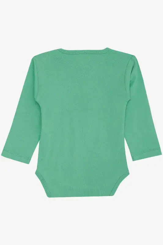 Baby Boys' Snap-Closure Bodysuit with Driver Crocodile Print, 9 Months-3 Years, Mint Green-Mint Green - 1