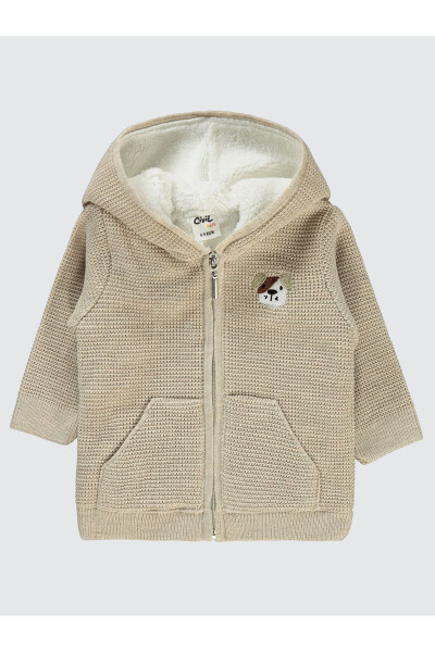 Baby Cardigan 6-18 Months (Beige) - 1