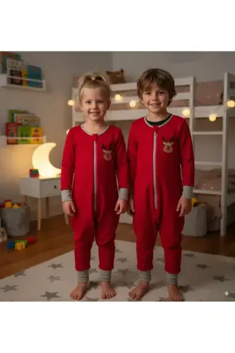 Baby Child Embroidered Long Sleeve Oeko-tex Micro Fleece Sleepsuit Tog 2 - 8