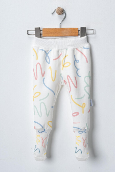Baby Colored Stripes Digital Socks Trousers - BLOOMERS