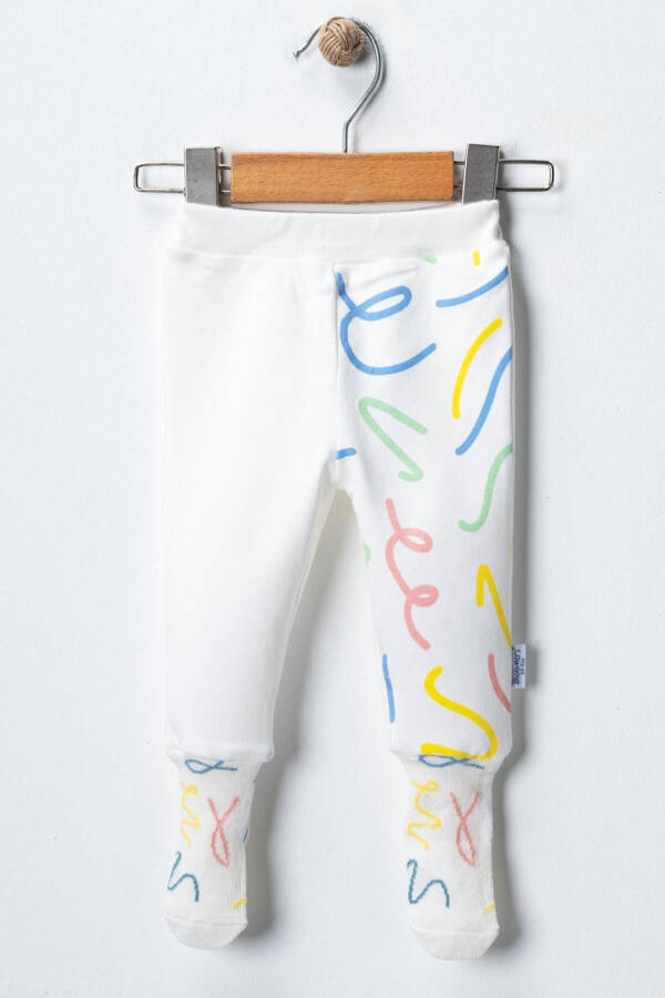 Baby Colorful Striped Leggings - 1