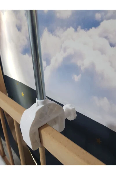 Baby Crib Mosquito Net Attachment 40x80 cm. (Fits all cribs) - 7