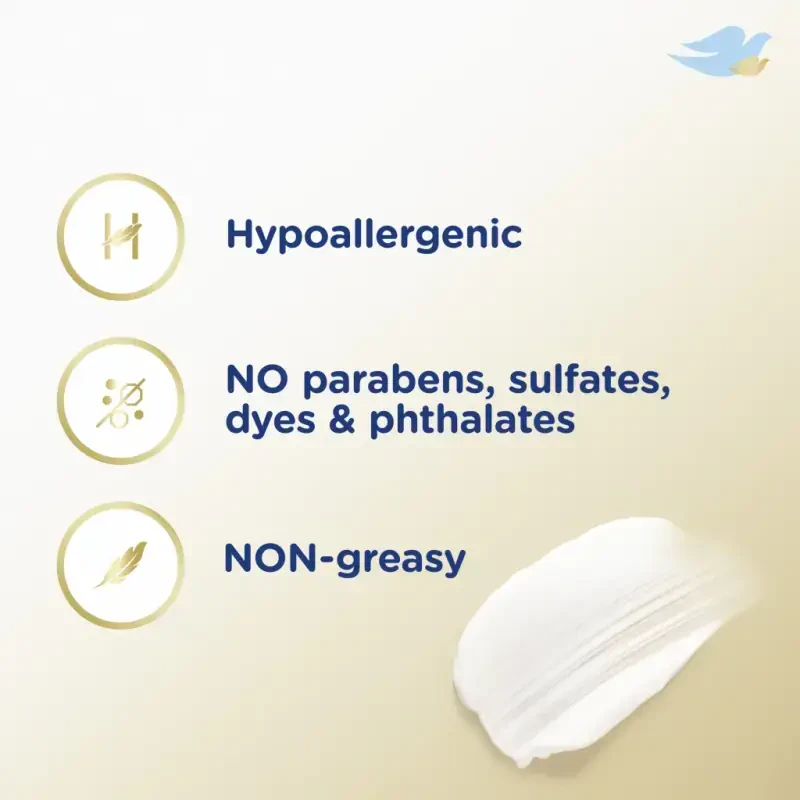 Baby Dove Sensitive Melanin-Rich Cream Newborn Hypoallergenic Nourishing Moisturizer, 8 oz - 11