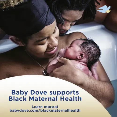 Baby Dove Sensitive Melanin-Rich Cream Newborn Hypoallergenic Nourishing Moisturizer, 8 oz - 3