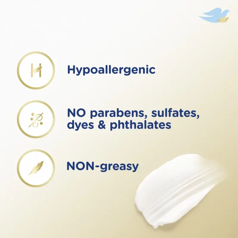 Baby Dove Sensitive Melanin-Rich Cream Newborn Hypoallergenic Nourishing Moisturizer, 8 oz - 11