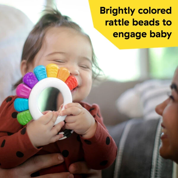 Baby Einstein ajoyib Opus sakkizoyoqli chaqaloqlar uchun sovutadigan o'yinchoq va tishlagich sensorli o'yinchoq, Unisex, 3 oylikdan + - 4