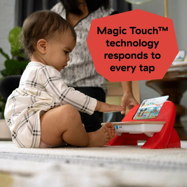 Baby Einstein Cal'ning birinchi kuylari sehrli sensorli yog'och pianino musiqiy chaqaloq o'yinchog'i, 6 oy+ - BABY EINSTEIN (1)