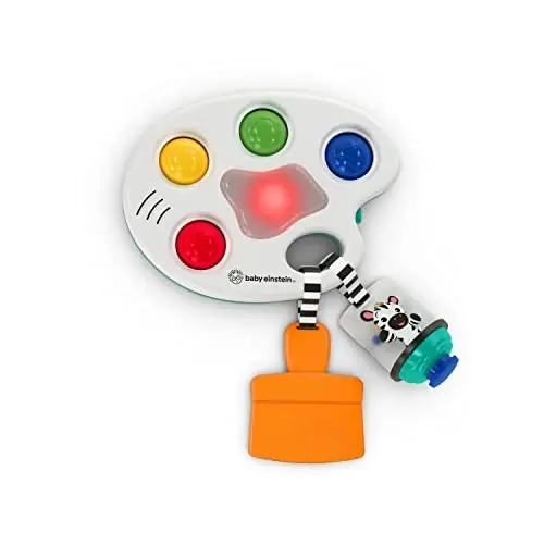 Baby Einstein Color Palette Popper Sensory Fidget Toy, for Infants Ages 6 Months and Up - 1