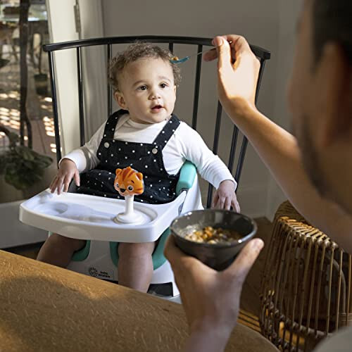 Baby Einstein Dine & Discover Multi-Use Booster Feeding & Floor Activity Seat with Self-Storing Tray - 12