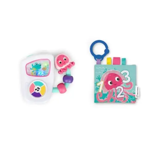 Baby Einstein Janet’s Sensational Sounds 2-Piece Musical Toy & Book Gift Set, Ages 3+ Months, for Boy or Girl - 1