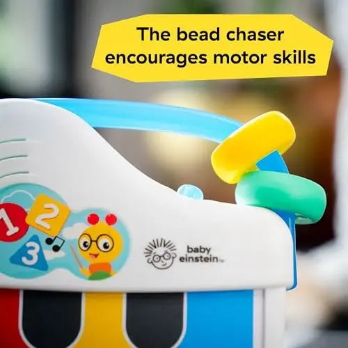 Baby Einstein Tiny Piano Musical Toy, Ages 3 Months+, 13093 